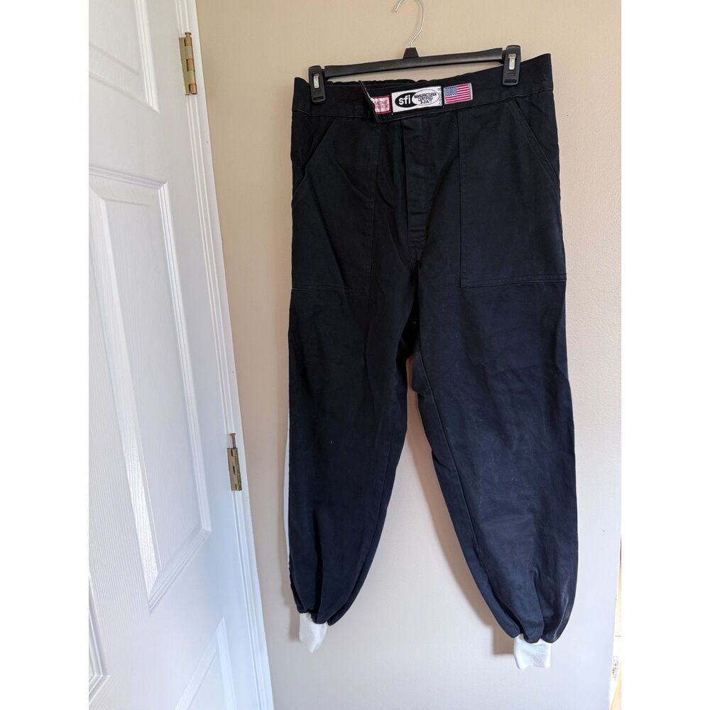 R.J.S. Racing Equipment Elite Driving Pants SFI 3.2A/1 Banox FR3 Black XL